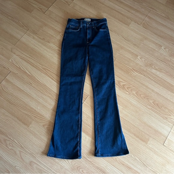 Le Jean by Charlie Gay High Rise Flare Split Leg Jeans Women’s 26 - Picture 1 of 10